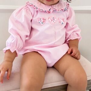 Lillie and lilah Georgina heart bubble valentines bubble EUC 9m